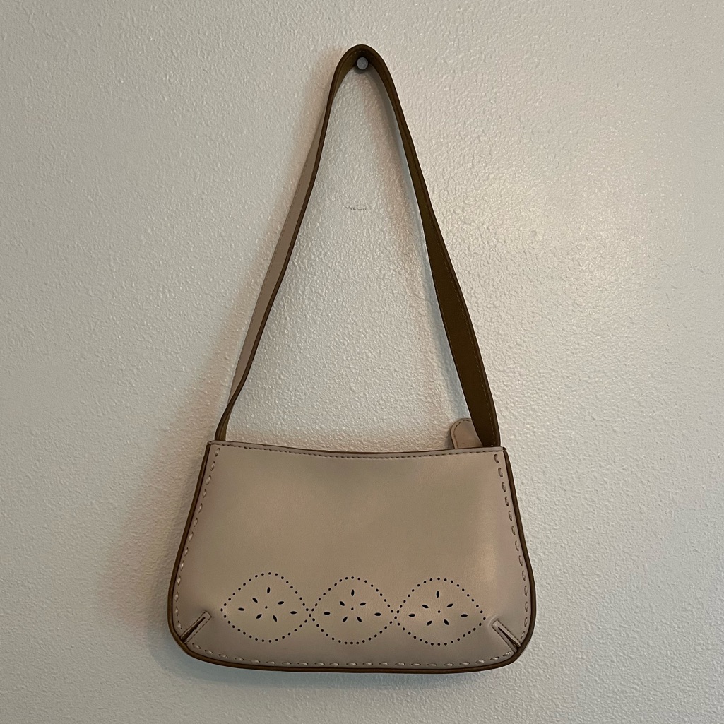 Vintage Mondani Cream Mini Handbag